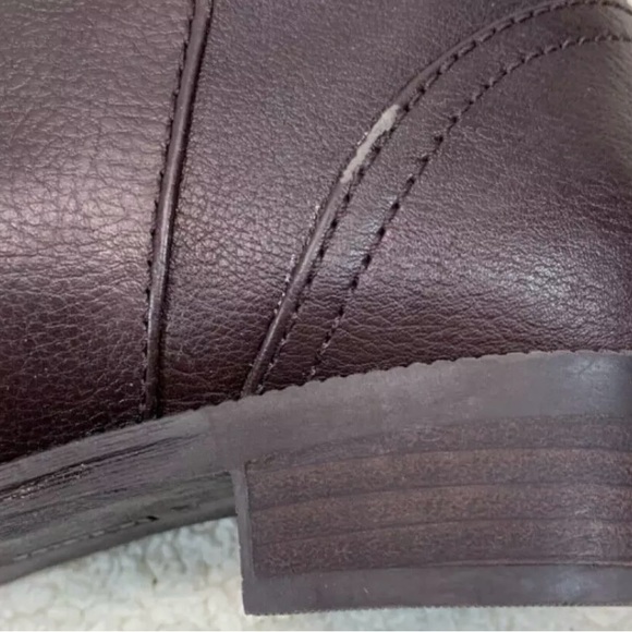 TOMMY HILFIGER Fallon 2 Dark Brown 1" Heel Zip Up Fashion Ankle Boot Shoes 8.5M - Picture 14 of 16